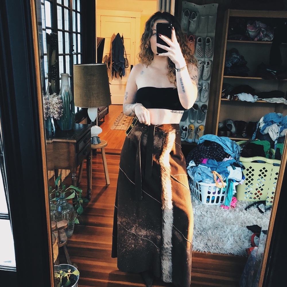 Beautiful brand new Fendi maxi skirt